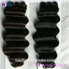 Pelo virginal al por mayor 6A Full Cuticle Trama doble Virgin Eurasian Hair 100 Sin procesar Barato Virgen Eurasian Deep Wave Hair